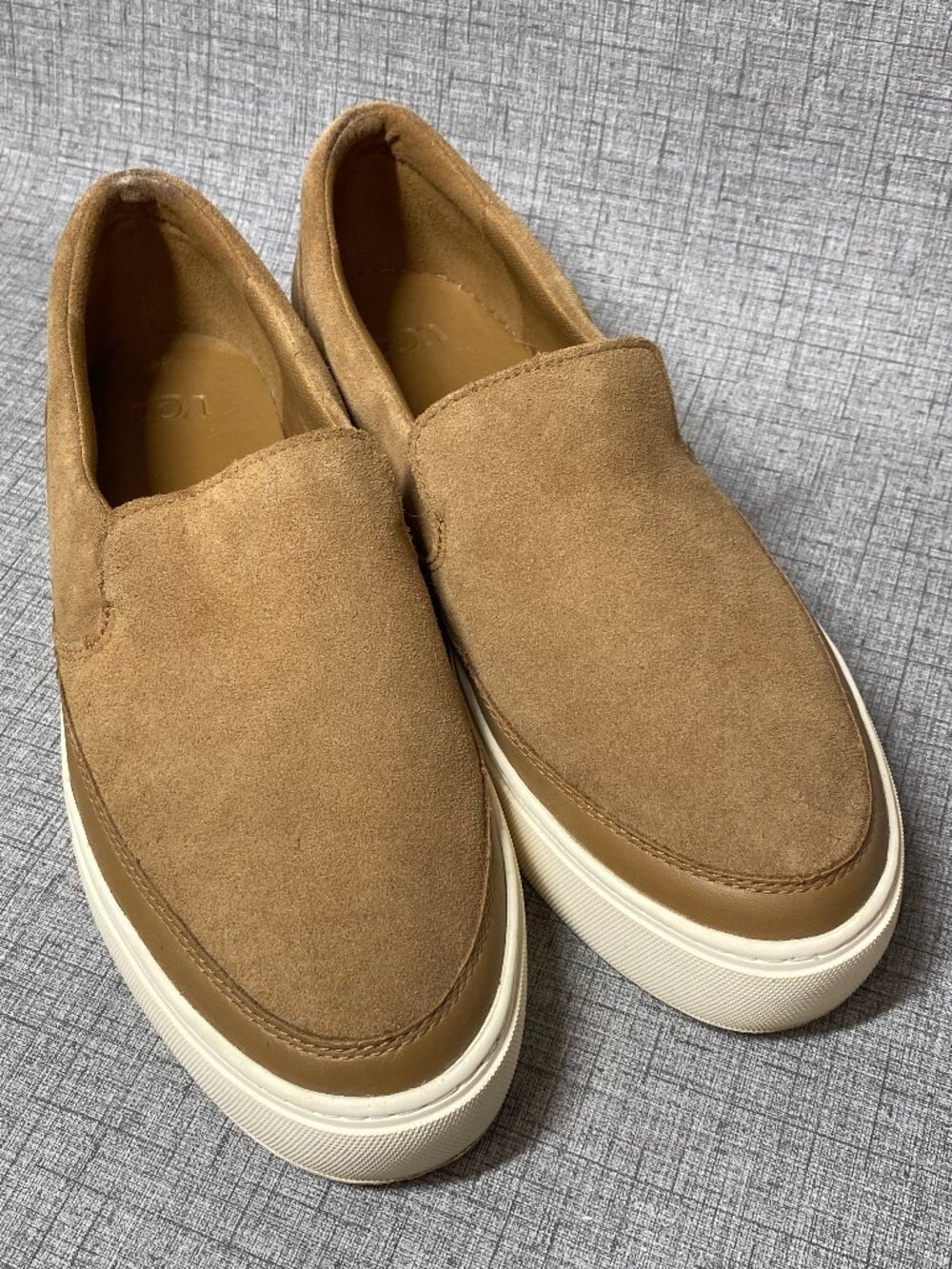 UGG Women’s Brown Suede Slip-On Sneakers